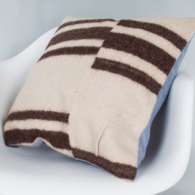 Striped Beige Kilim Pillow Cover 20x20 9371