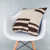 Striped Beige Kilim Pillow Cover 20x20 9375