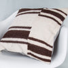 Striped Beige Kilim Pillow Cover 20x20 9387