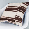 Striped Beige Kilim Pillow Cover 20x20 9395