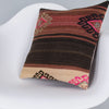 Striped Multiple Color Kilim Pillow Cover 16x16 7249
