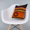 Striped Multiple Color Kilim Pillow Cover 16x16 7349