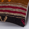 Striped Multiple Color Kilim Pillow Cover 16x16 7352