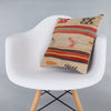 Striped Multiple Color Kilim Pillow Cover 16x16 7460