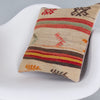 Striped Multiple Color Kilim Pillow Cover 16x16 7460
