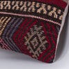 Striped Multiple Color Kilim Pillow Cover 16x16 7524