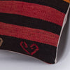 Striped Multiple Color Kilim Pillow Cover 16x16 7526