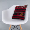 Striped Multiple Color Kilim Pillow Cover 16x16 7562