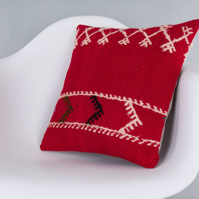 Striped Multiple Color Kilim Pillow Cover 16x16 7569