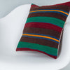 Striped Multiple Color Kilim Pillow Cover 16x16 7713