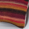 Striped Multiple Color Kilim Pillow Cover 16x16 7719