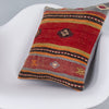 Striped Multiple Color Kilim Pillow Cover 16x16 7818