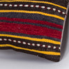 Striped Multiple Color Kilim Pillow Cover 16x16 7960