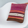 Striped Multiple Color Kilim Pillow Cover 16x16 8039