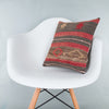 Striped Multiple Color Kilim Pillow Cover 16x16 8142