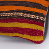 Striped Multiple Color Kilim Pillow Cover 16x16 8222