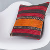 Striped Multiple Color Kilim Pillow Cover 16x16 8224