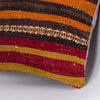 Striped Multiple Color Kilim Pillow Cover 16x16 8227