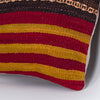 Striped Multiple Color Kilim Pillow Cover 16x16 8228