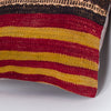 Striped Multiple Color Kilim Pillow Cover 16x16 8229