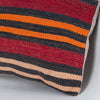 Striped Multiple Color Kilim Pillow Cover 16x16 8306