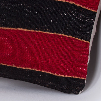 Striped Multiple Color Kilim Pillow Cover 16x16 7267