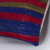 Striped Multiple Color Kilim Pillow Cover 16x16 7541