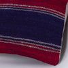 Striped Multiple Color Kilim Pillow Cover 16x16 7609