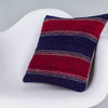 Striped Multiple Color Kilim Pillow Cover 16x16 7611