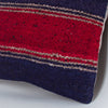 Striped Multiple Color Kilim Pillow Cover 16x16 7693