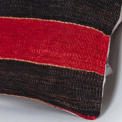Striped Multiple Color Kilim Pillow Cover 16x16 7723