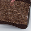 Striped Multiple Color Kilim Pillow Cover 16x16 8016
