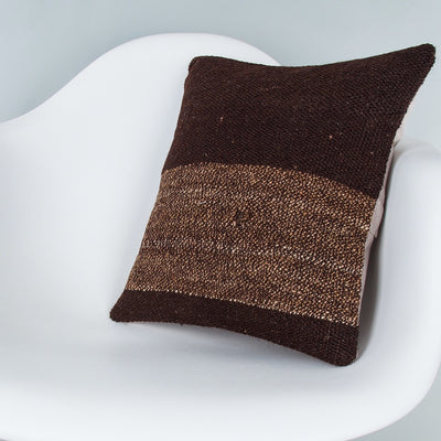 Striped Multiple Color Kilim Pillow Cover 16x16 8017