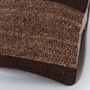 Striped Multiple Color Kilim Pillow Cover 16x16 8017