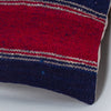 Striped Multiple Color Kilim Pillow Cover 16x16 8411