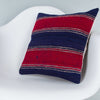 Striped Multiple Color Kilim Pillow Cover 16x16 8412