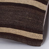 Striped Multiple Color Kilim Pillow Cover 16x16 7262