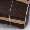Striped Multiple Color Kilim Pillow Cover 16x16 7376