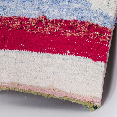 Striped Multiple Color Kilim Pillow Cover 16x16 7383