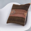 Striped Multiple Color Kilim Pillow Cover 16x16 7406