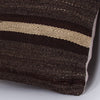 Striped Multiple Color Kilim Pillow Cover 16x16 7427