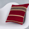 Striped Multiple Color Kilim Pillow Cover 16x16 7590