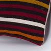 Striped Multiple Color Kilim Pillow Cover 16x16 7648