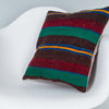 Striped Multiple Color Kilim Pillow Cover 16x16 7710