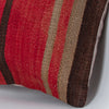Striped Multiple Color Kilim Pillow Cover 16x16 7761