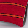 Striped Multiple Color Kilim Pillow Cover 16x16 7765