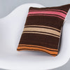 Striped Multiple Color Kilim Pillow Cover 16x16 7927