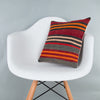 Striped Multiple Color Kilim Pillow Cover 16x16 7972