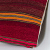 Striped Multiple Color Kilim Pillow Cover 16x16 8002