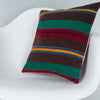 Striped Multiple Color Kilim Pillow Cover 16x16 8085